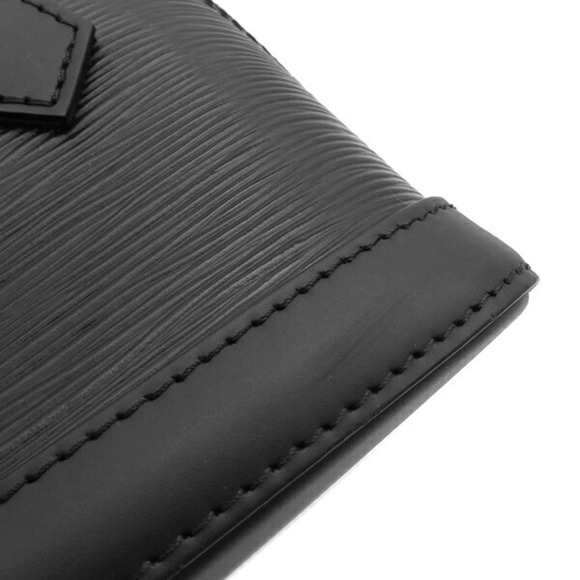 Louis Vuitton Bag Alma Leather Epi Mini Nano Black - Picture 7 of 12